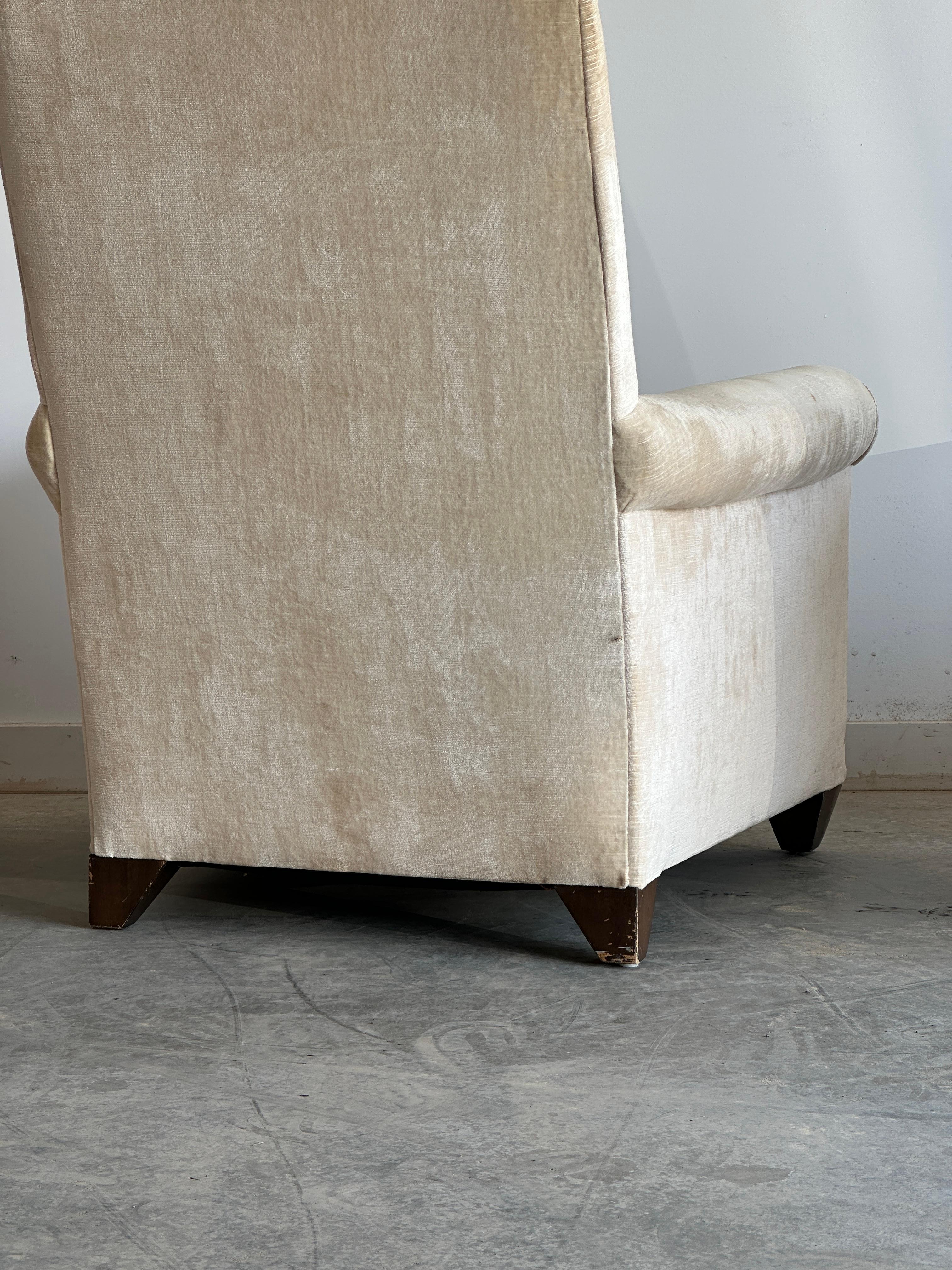 St. James chair by Angelo Donghia for Donghia Inc For Sale 9
