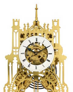St. James Palace Skeleton Clock by Evans of Handsworth