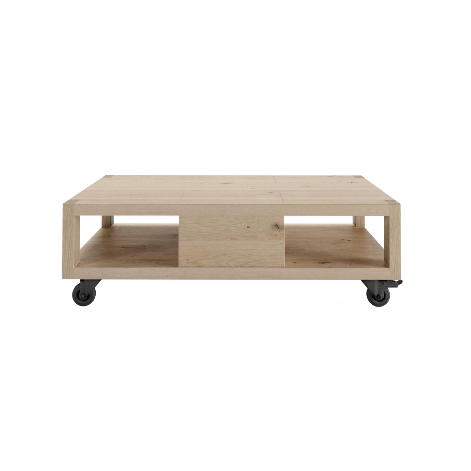 Industrial ST James Rolling Coffee Table For Sale
