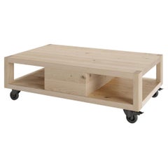 ST James Rolling Coffee Table
