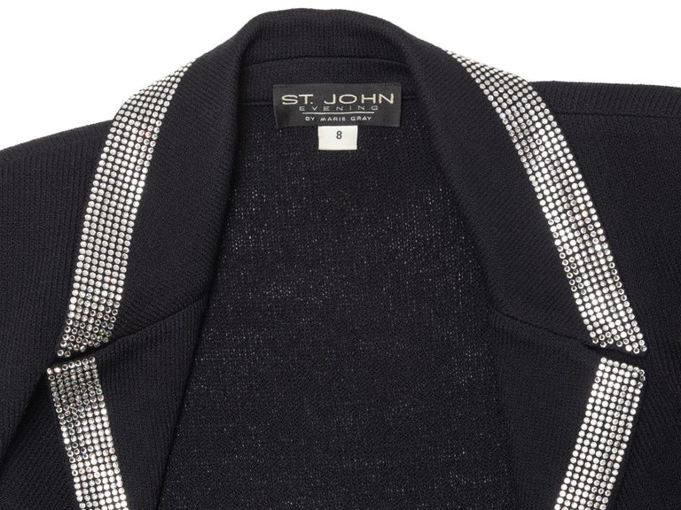 JOHN+JENN Blaine Embellished Blazer - Navy