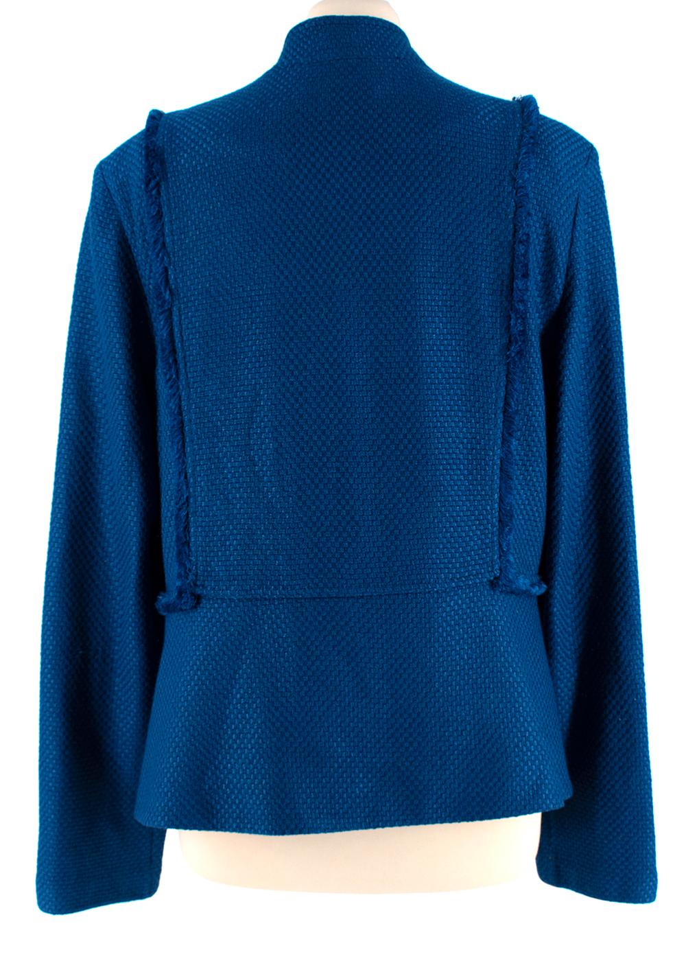 blue tweed sport coat
