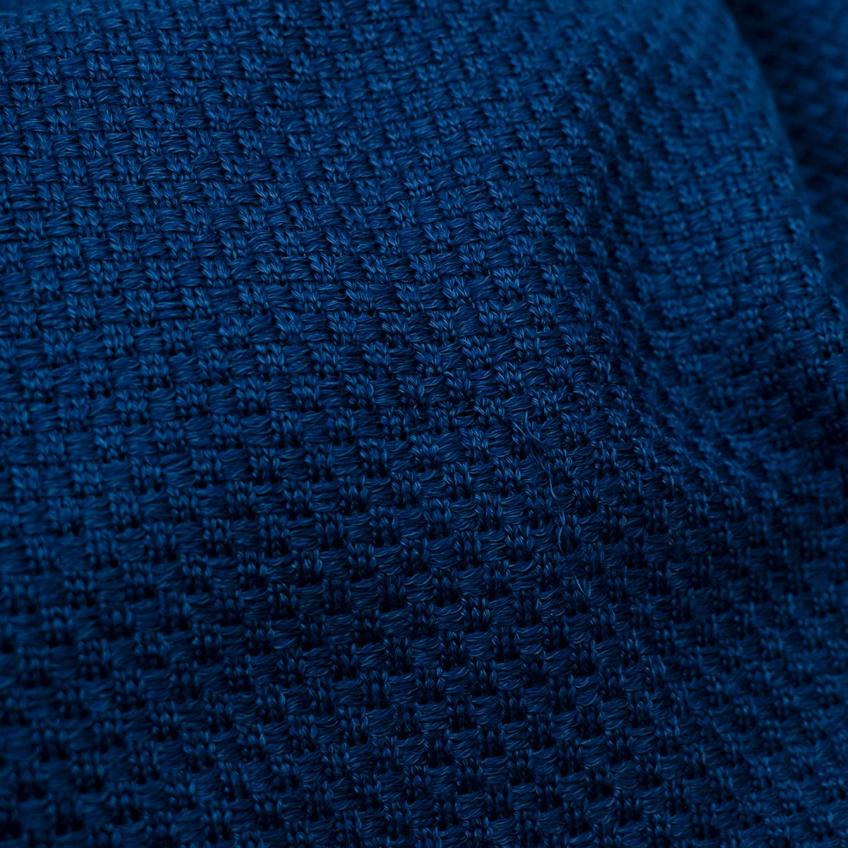 St John Blue Tweed Midi Dress - US size 10 For Sale 3