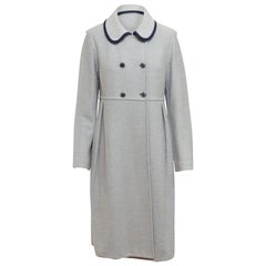 St. John Collection Grey Long Coat