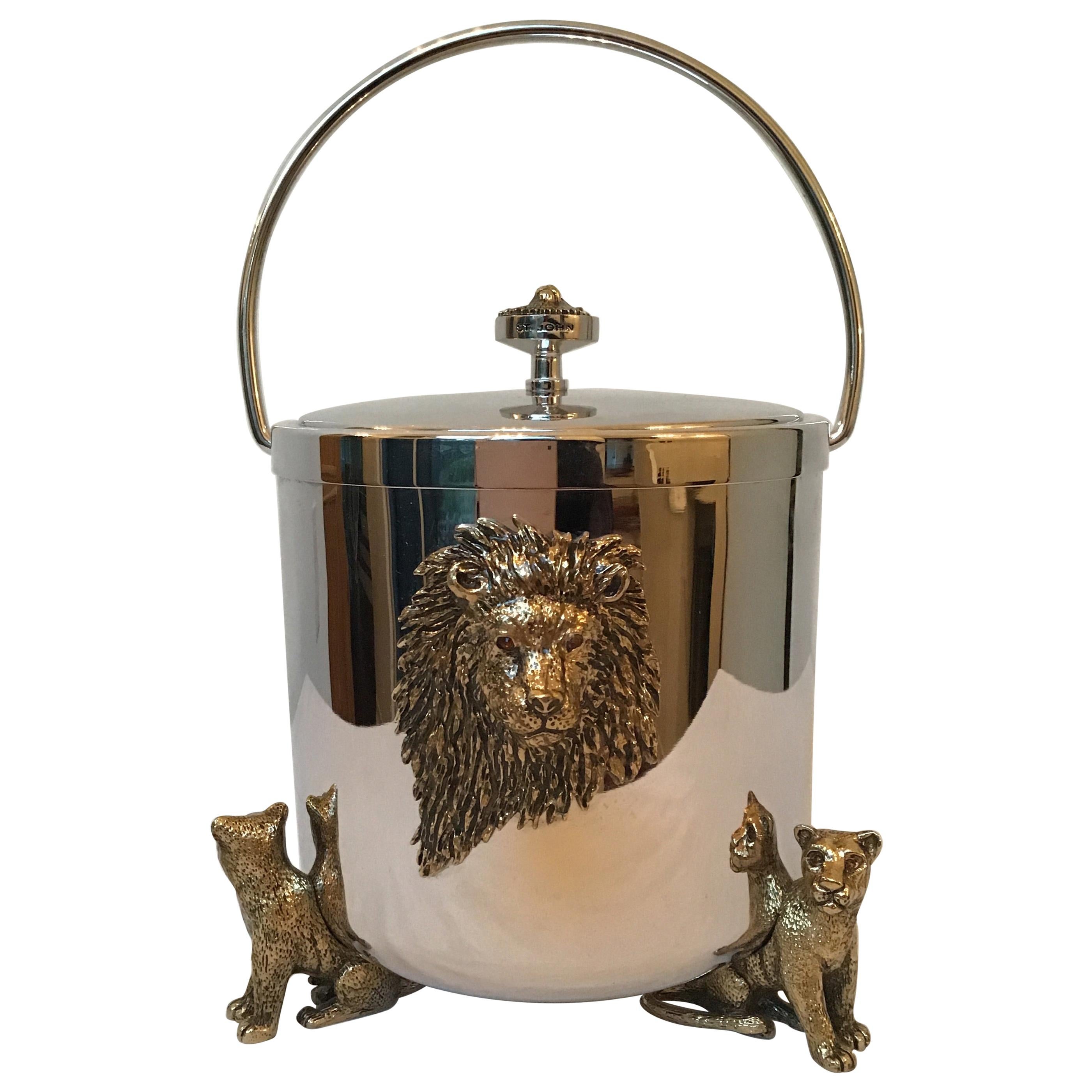 St John Lion Ice Bucket