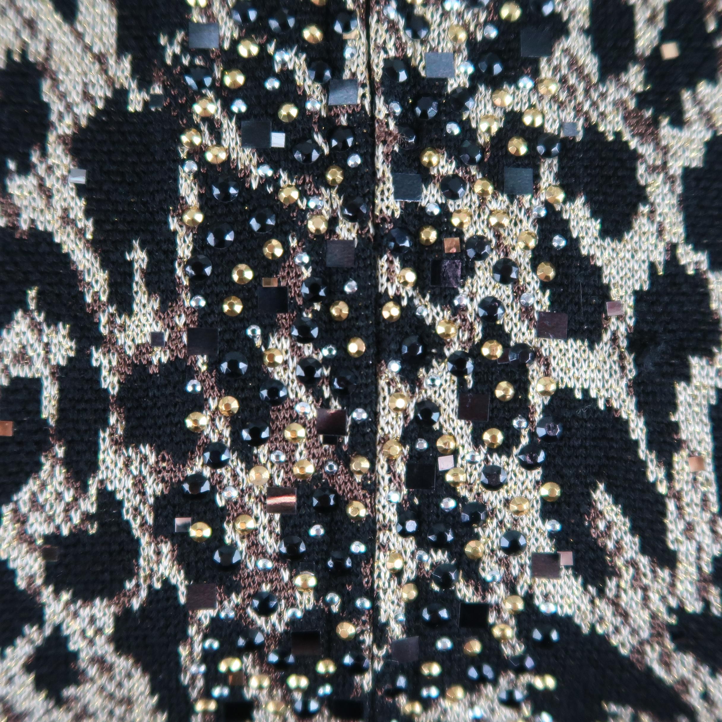black st john suit