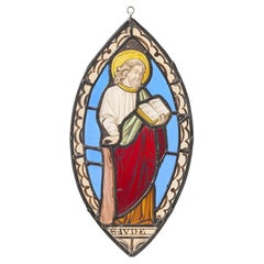 ‘St Jude’ Ecclesiastical Stained Glass Window Panel