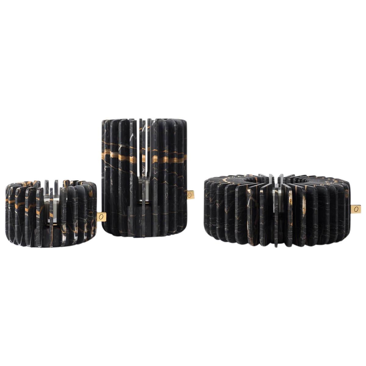 Set di portacandele St Laurent Orion di Dan Yeffet in vendita