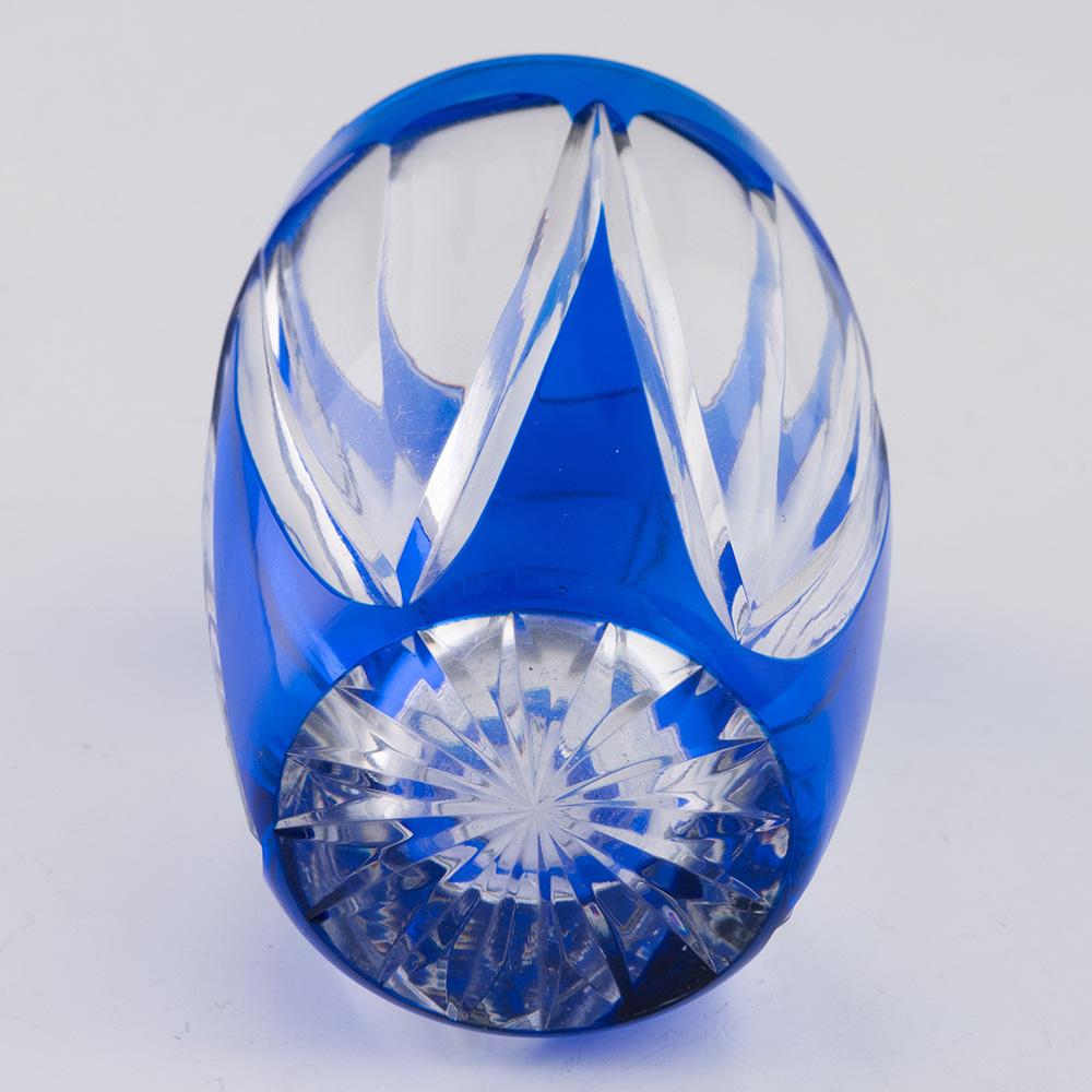Set de huit verres à décanter St Louis Art Deco en vente 6