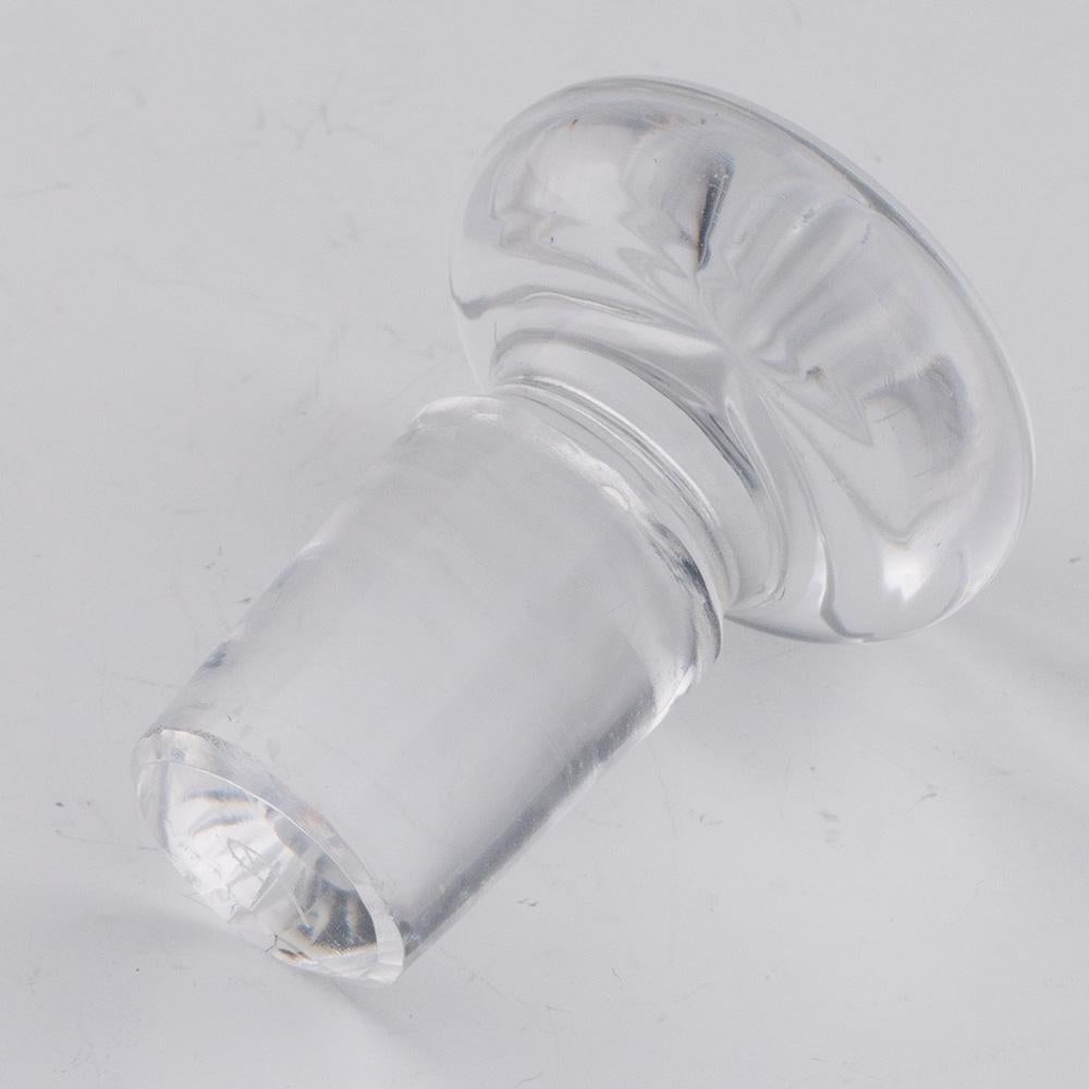 Set de huit verres à décanter St Louis Art Deco en vente 2
