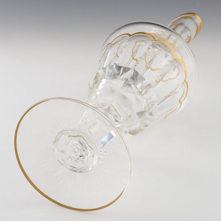 Pichet St Louis Claret avec six verres à vin Motif Excellence en vente 8