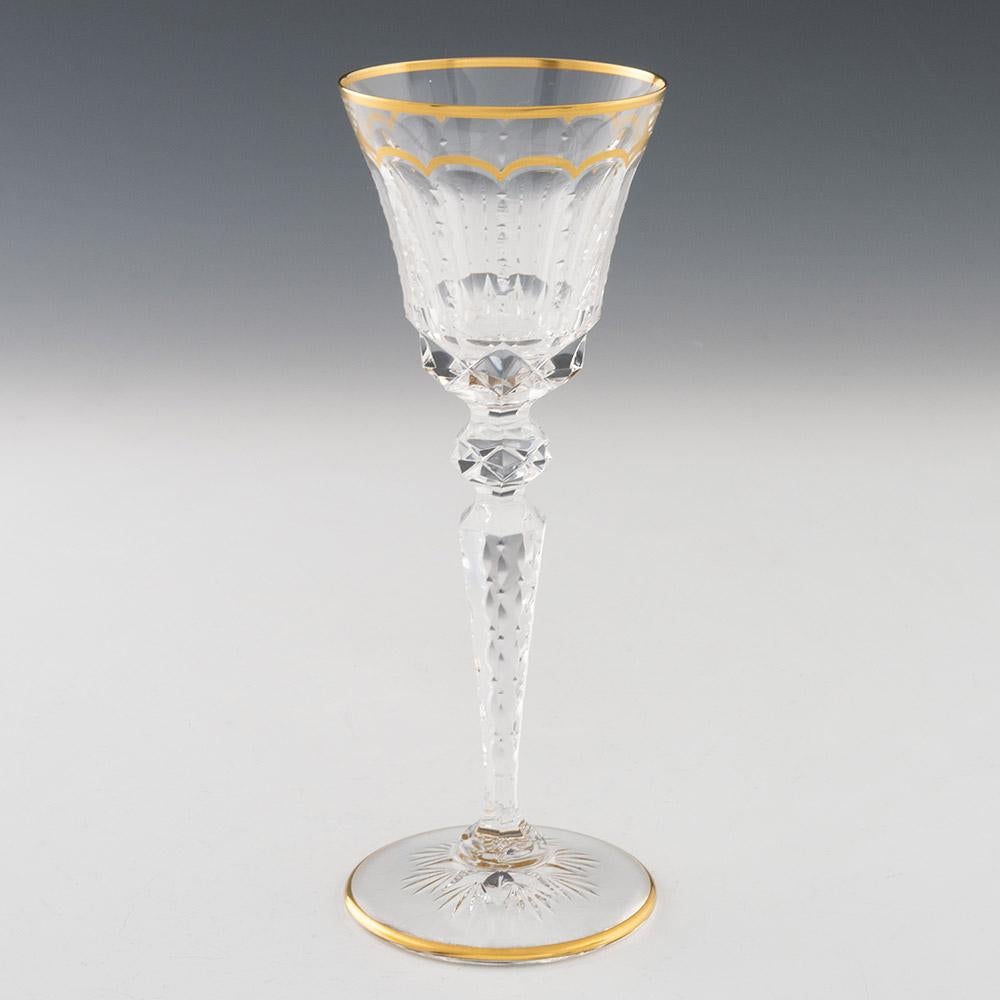 XXIe siècle et contemporain Pichet St Louis Claret avec six verres à vin Motif Excellence en vente