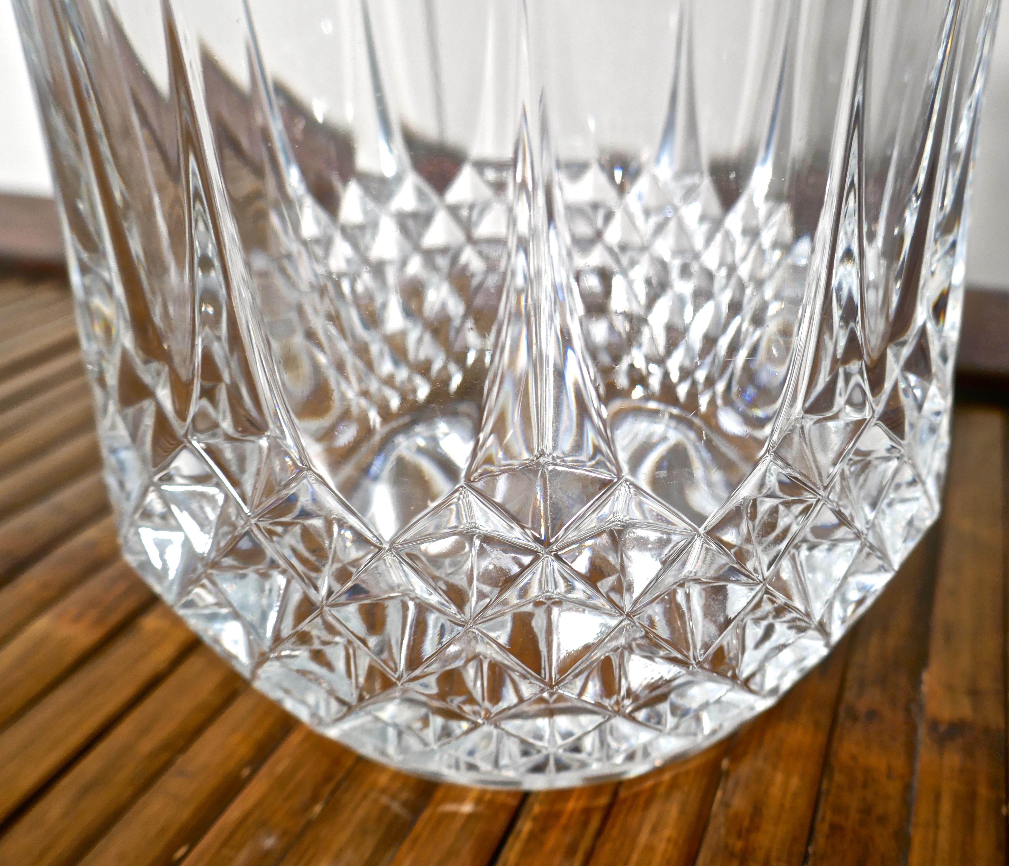 crystal wine bucket