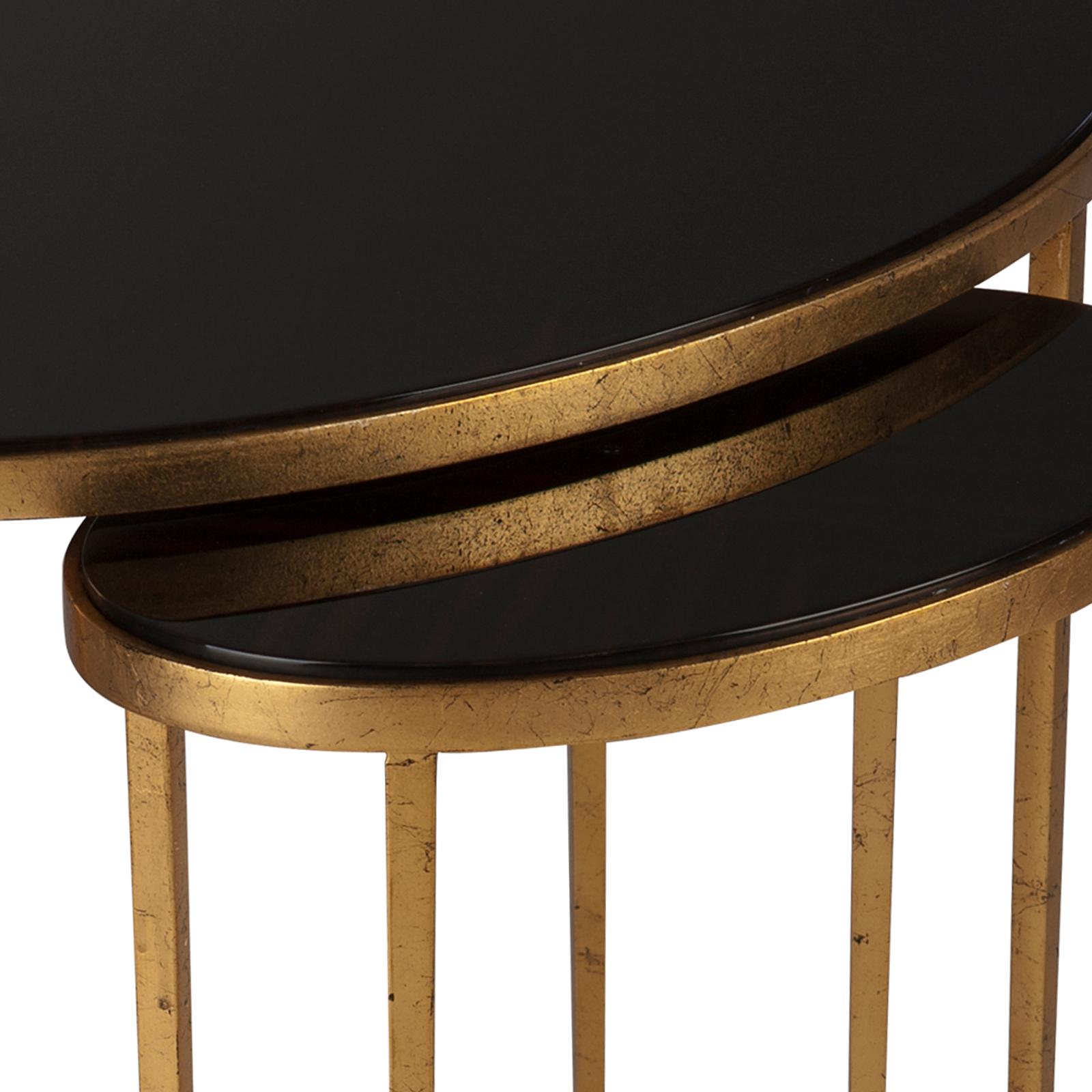 XXIe siècle et contemporain Lot de 2 tables gigognes St Louis en vente