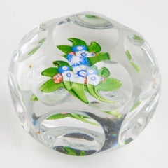 St Louis Nosegay Lampwork Paperweight c1850