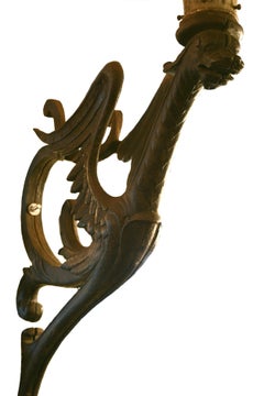 St. Louis World's Fair Iron Dragon Sconce