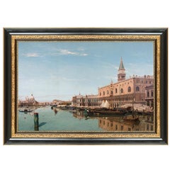St. Mark’s Plaza and the Doge’s Palace, After Oil Painting by Grand Tour Artist