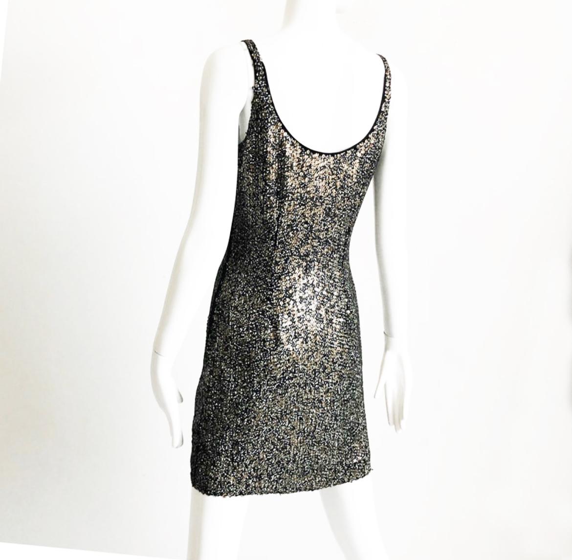 St. Martin by Jeanette Cocktail Dress Embellished Evening Wear Rare 90s Size 6 en vente 7
