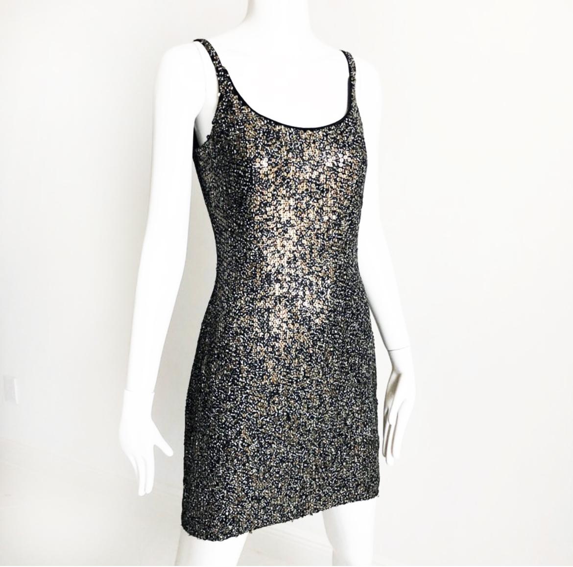 Women's St. Martin by Jeanette Cocktail Dress Embellished Evening Wear Rare 90s Size 6  For Sale
