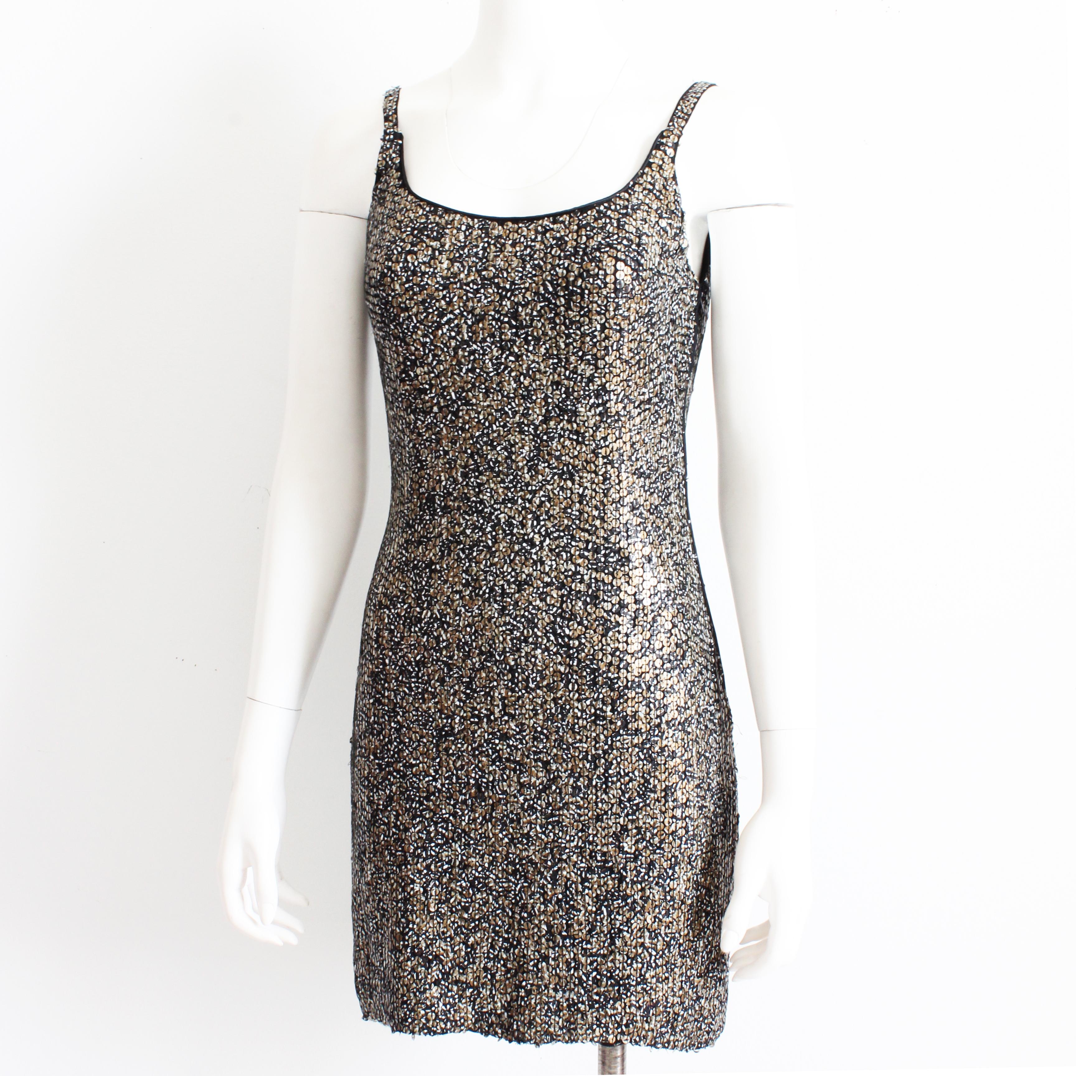 St. Martin by Jeanette Cocktail Dress Embellished Evening Wear Rare 90s Size 6 en vente 3
