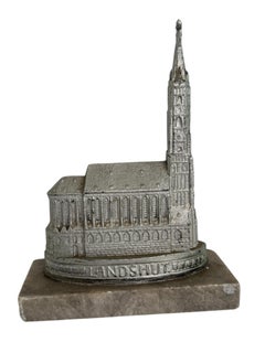 St. Martin Church Souvenir Building Architectural Collectible Germany 1920s