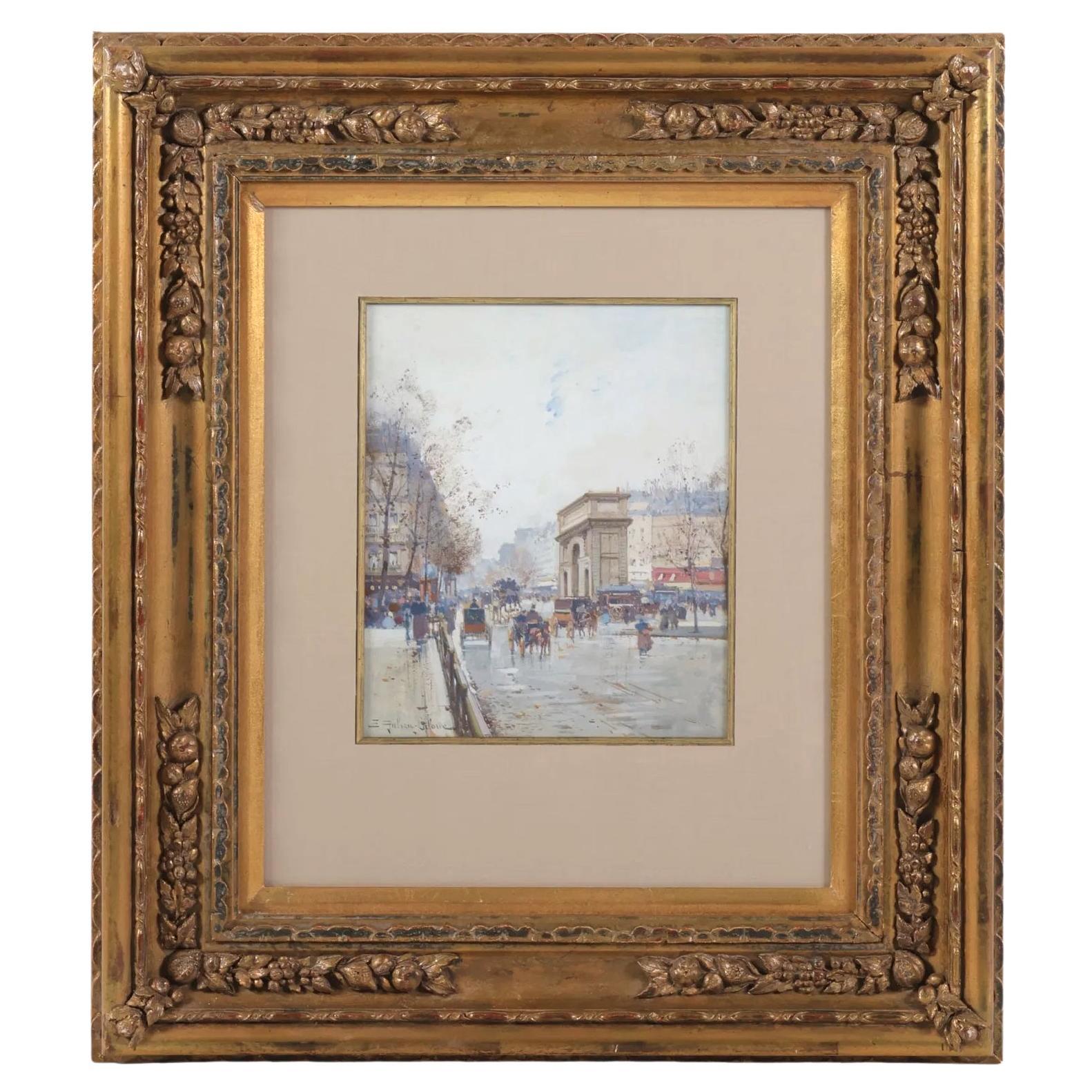 "St Martin, Paris" by Eugene Galien-Laloue