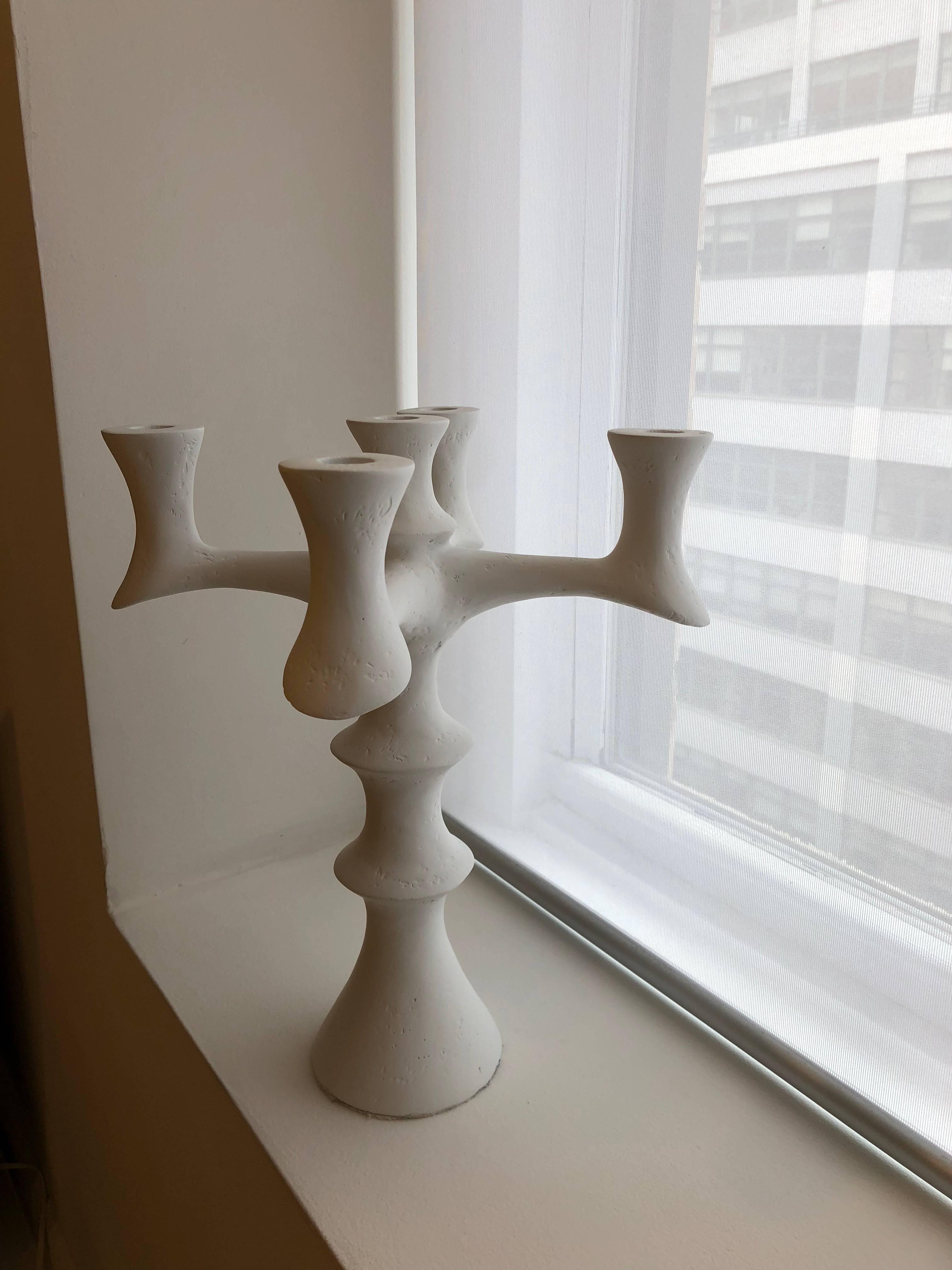 St Paul Candelabra by Bourgeois Boheme Atelier In Excellent Condition In Los Angeles, CA