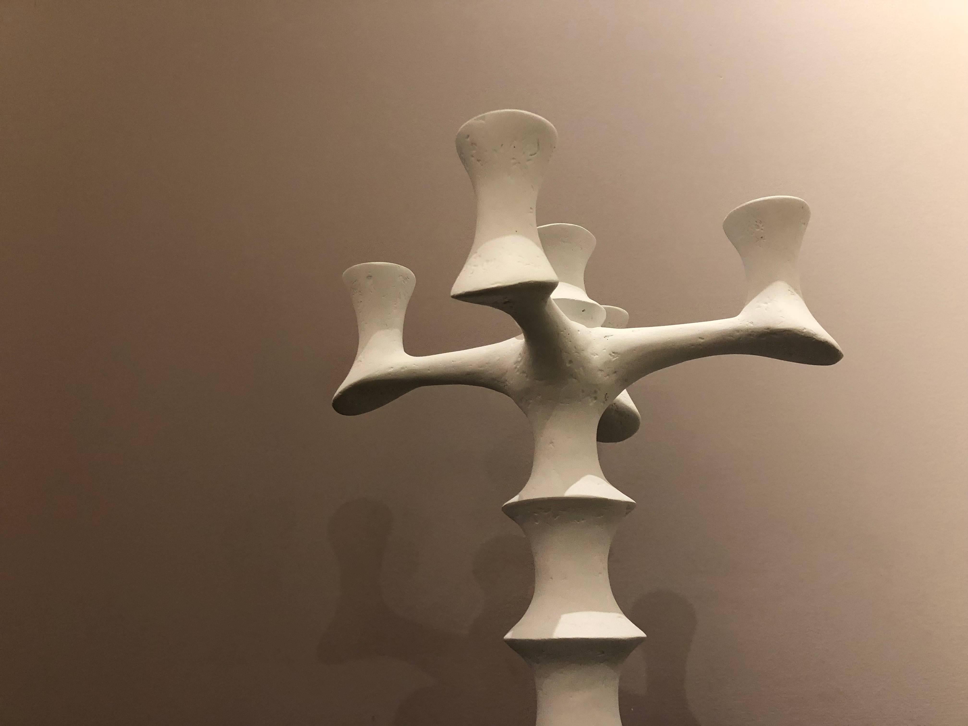 Contemporary St. Paul Candelabra by Bourgeois Boheme Atelier For Sale