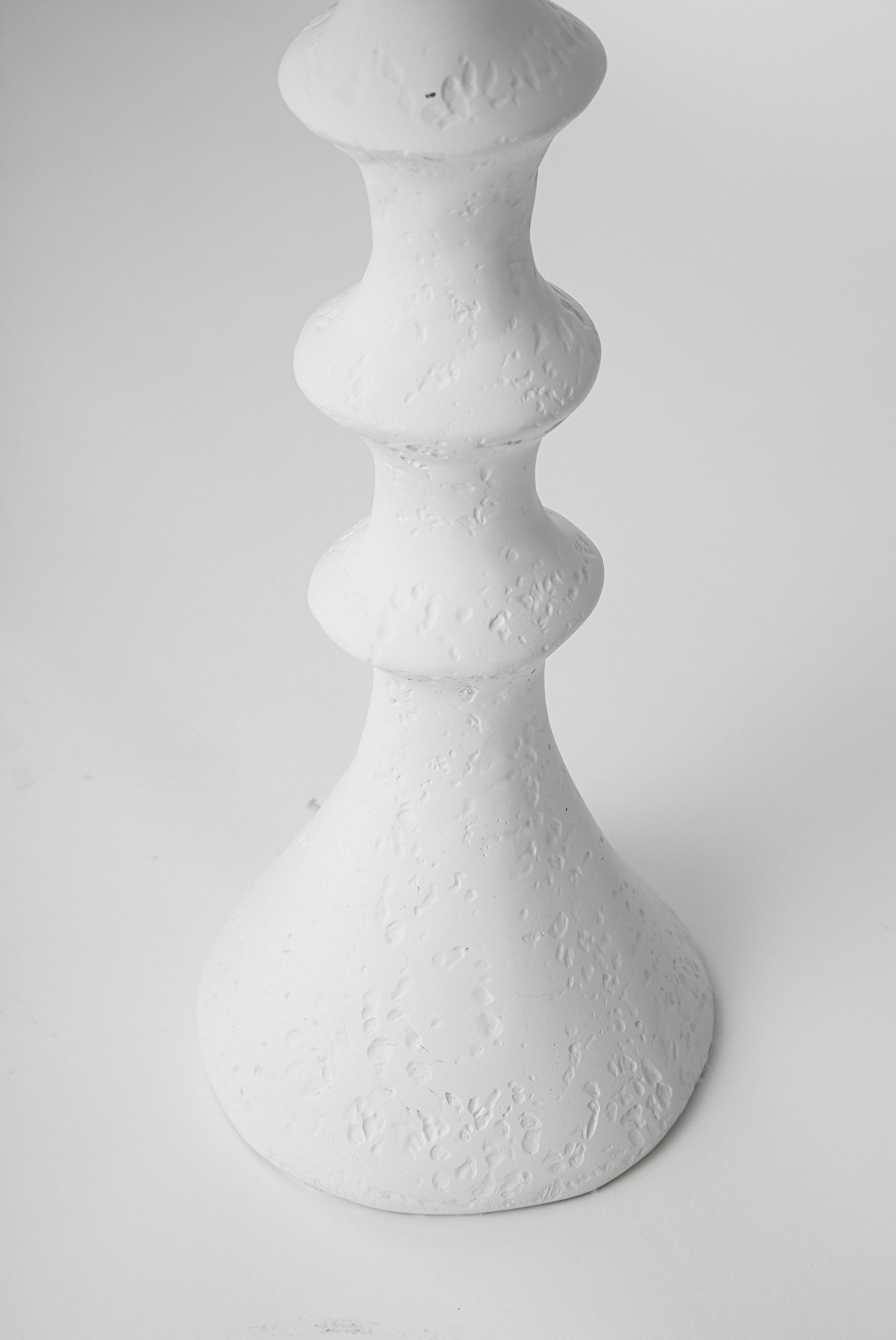 St. Paul Plaster Side Table 'Petit Modèle' by Bourgeois Boheme Atelier For Sale 3