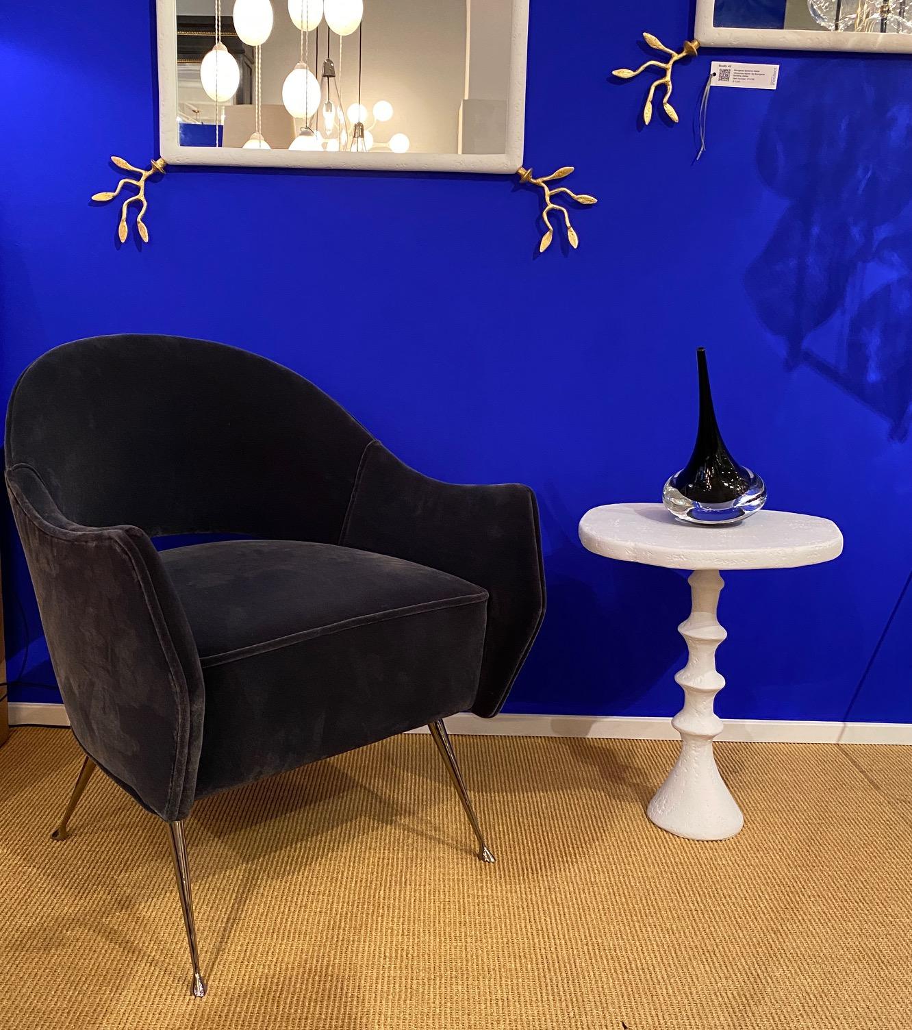 St. Paul Plaster Side Table 'Petit Modèle' by Bourgeois Boheme Atelier For Sale 5