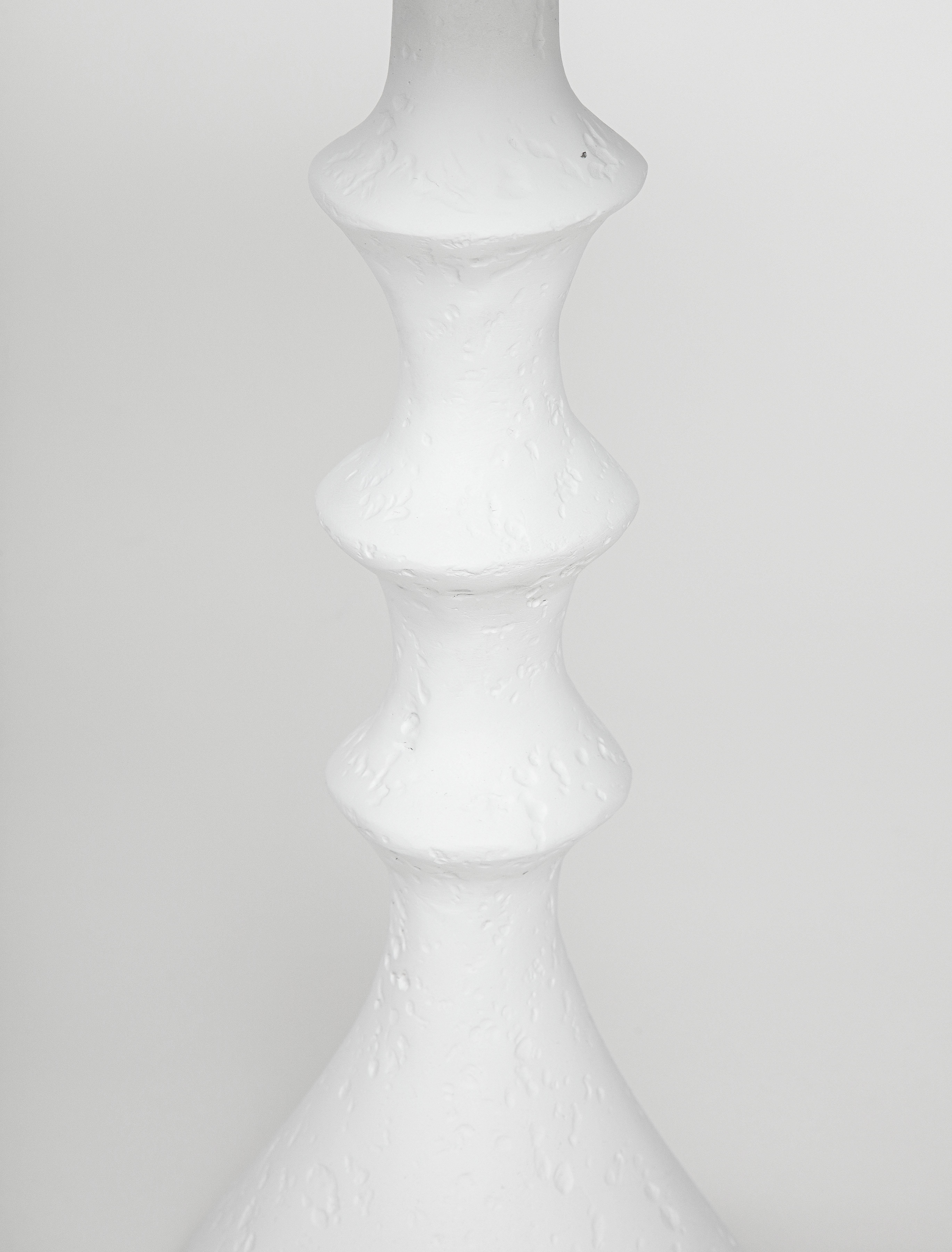 Contemporary St. Paul Plaster Side Table 'Petit Modèle' by Bourgeois Boheme Atelier For Sale