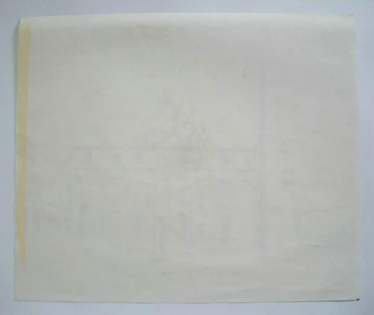 ST. BASILICA DI PETER - Disegno a carboncino - Firmato - Senza cornice - Italia - CIRCA 1984 in vendita 4