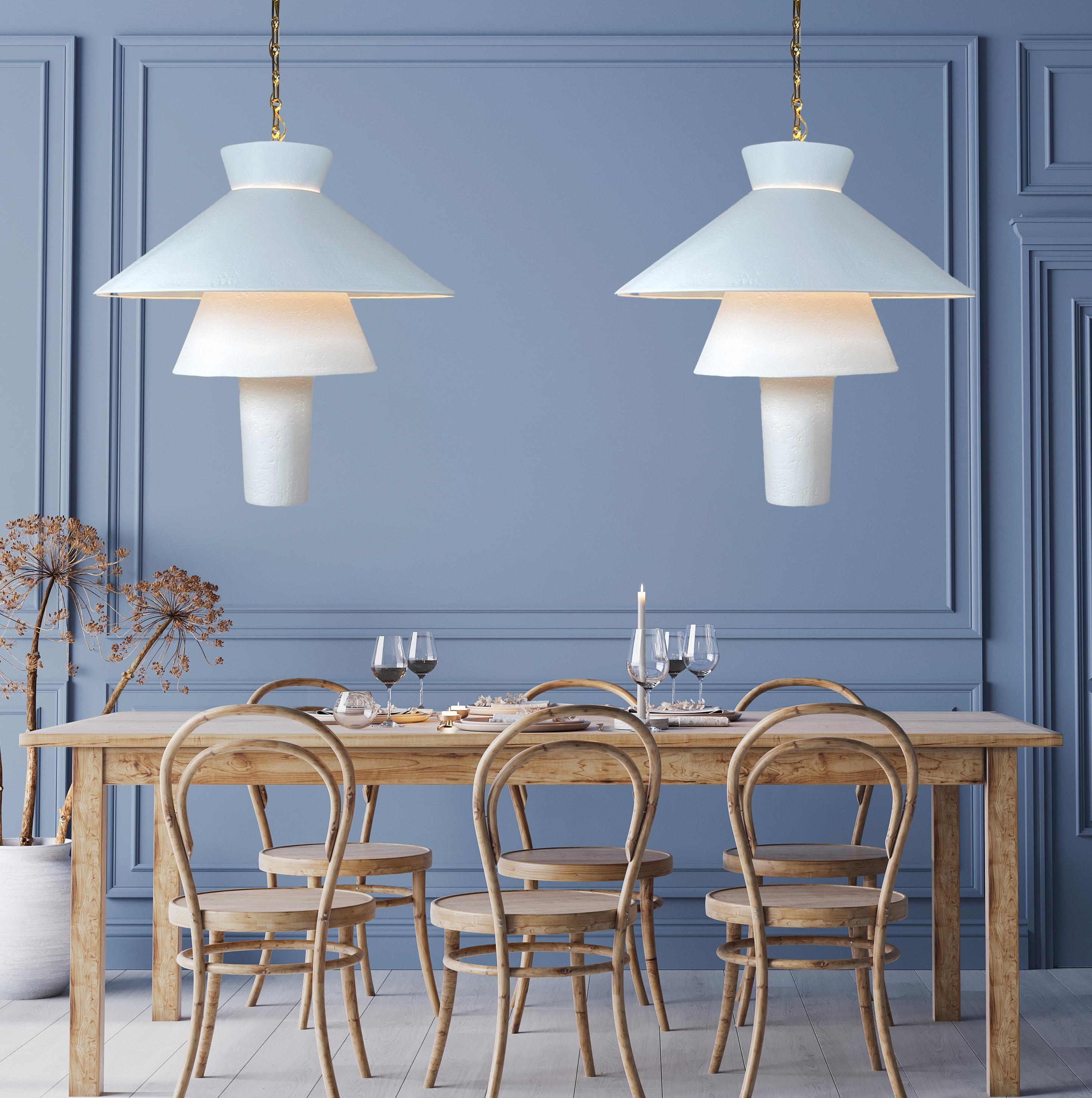 St. Sulpice Chandelier- By Bourgeois Boheme Atelier In New Condition For Sale In Los Angeles, CA