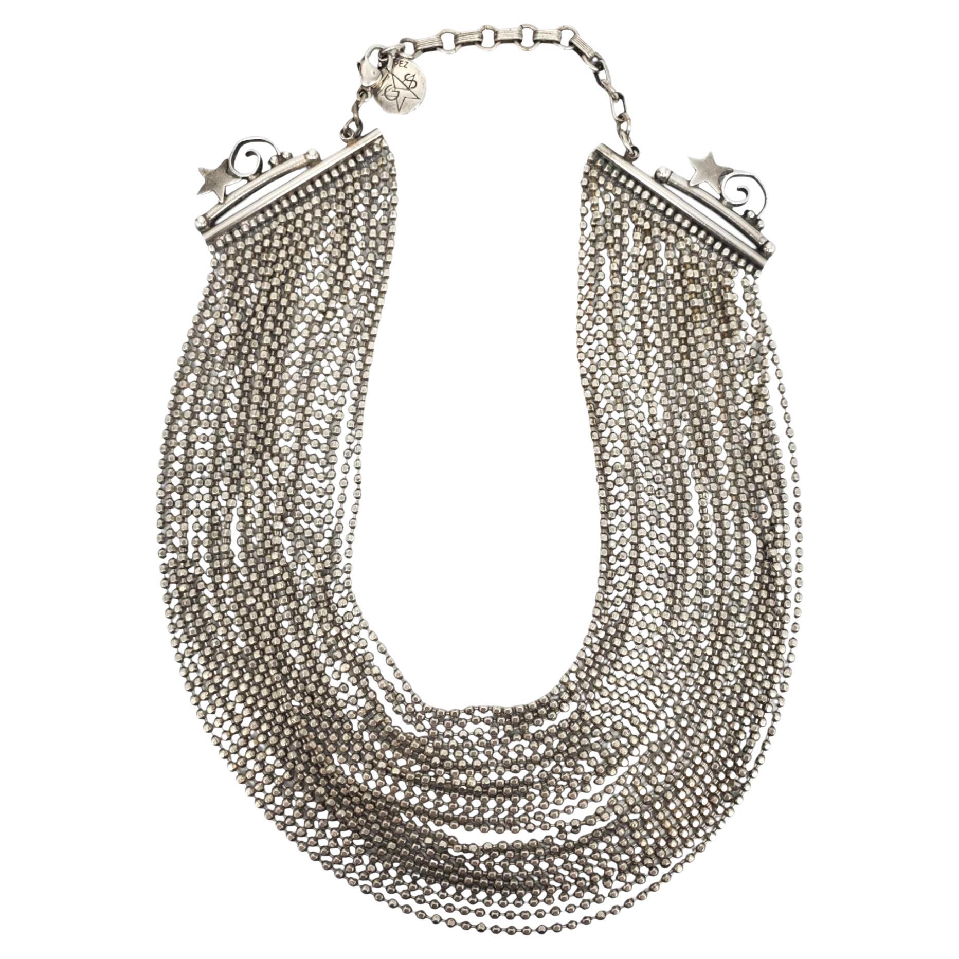 Tropez Collar de cadena de bolas de varias vueltas #21282 en venta