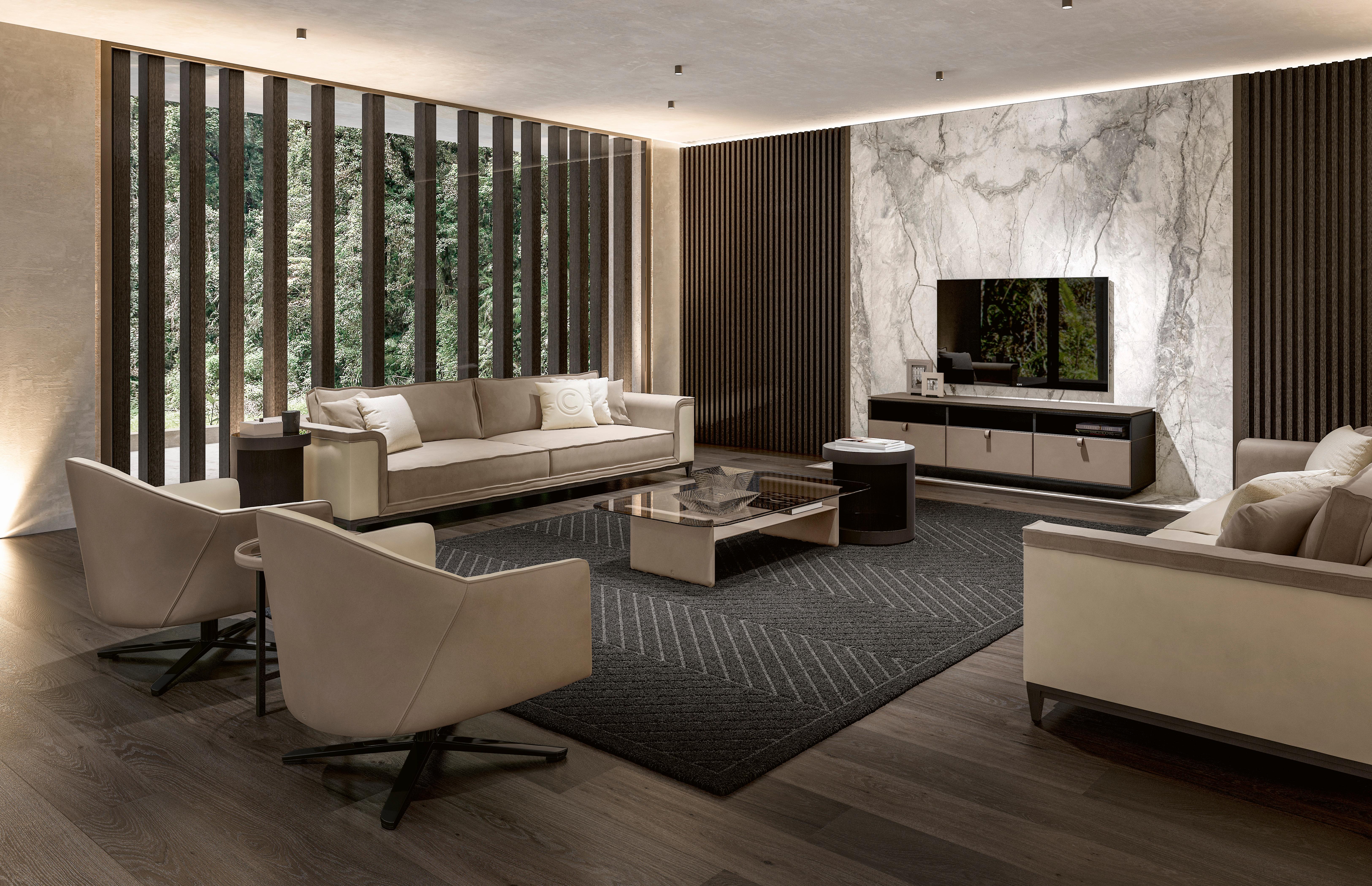 italien ST770 - Canapé 3 Seater Extra en vente