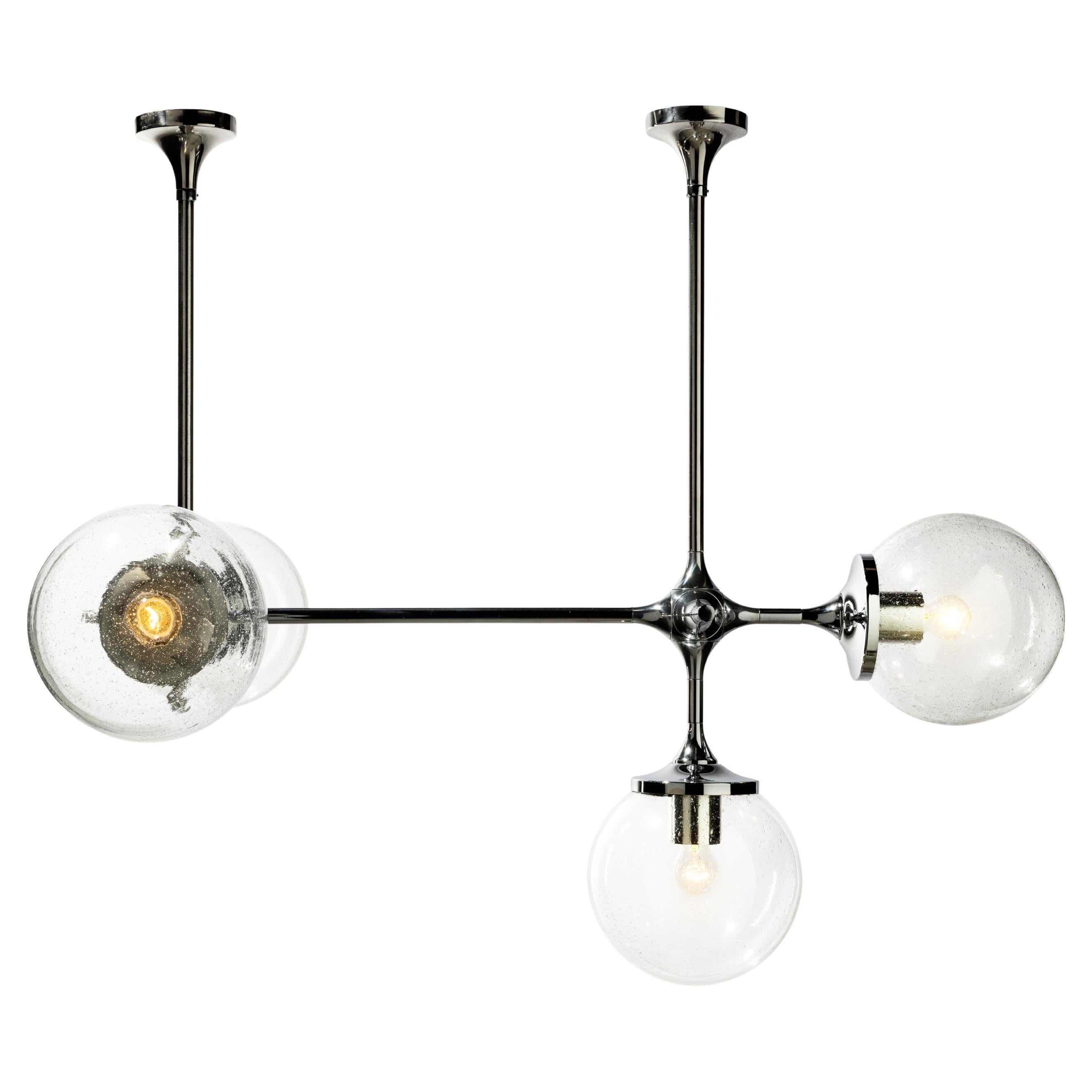 Stabwerkkugelleuchten Palast der Republik, Module of 4 Spheres #12 of 25 For Sale