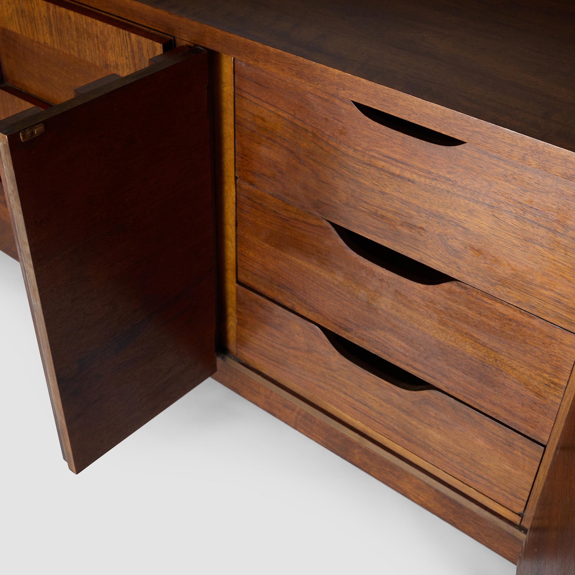 Staccato Brutalistische Kommode und Spiegel von Lane's im Angebot 8