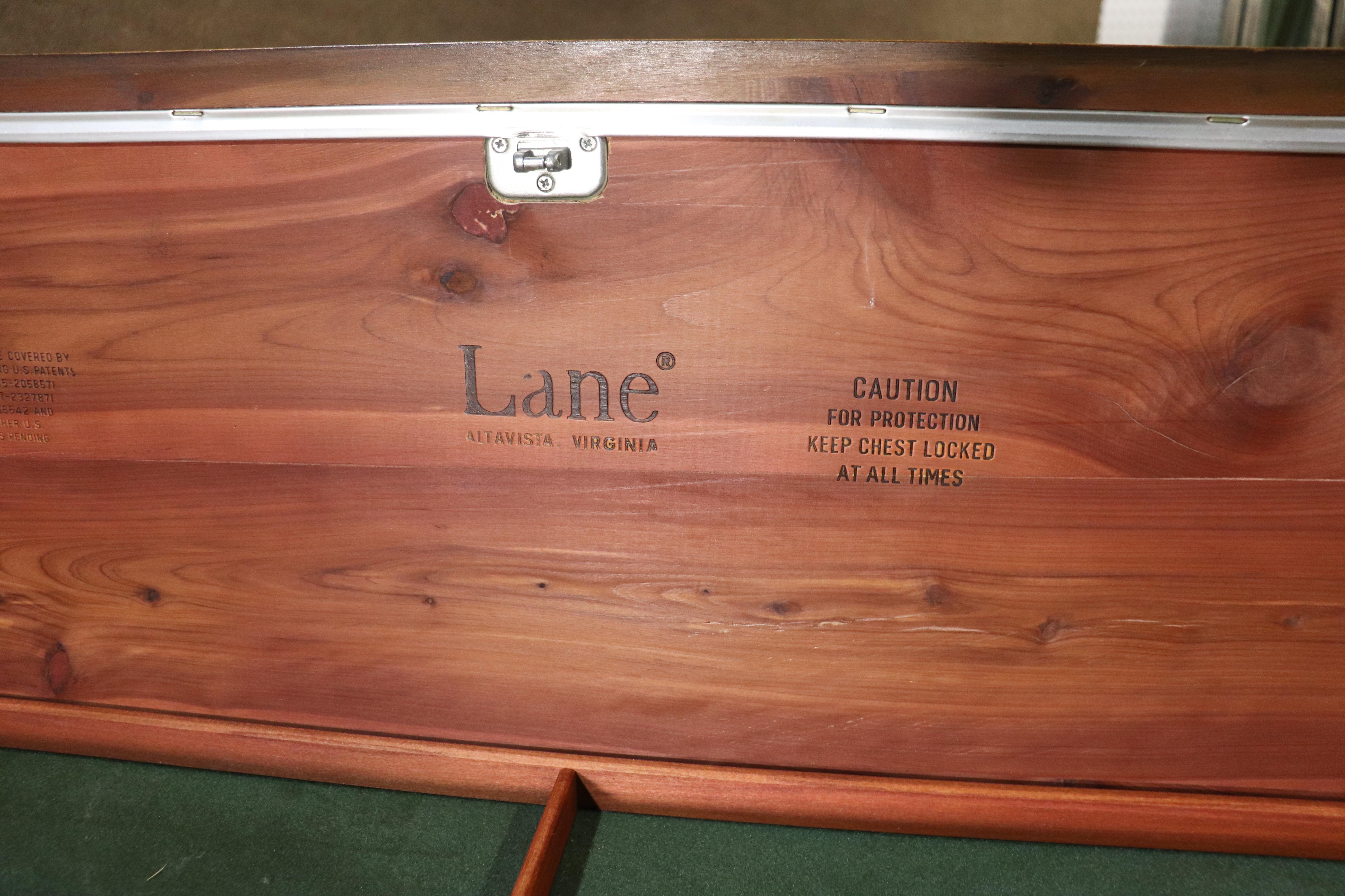 'Staccato' Cedar Chest by Lane Furniture For Sale 1
