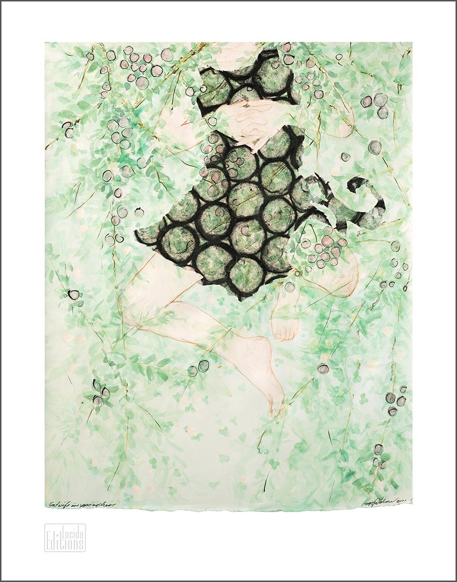 Still-Life Print Stacey AS Pritchard - Robe en spirale