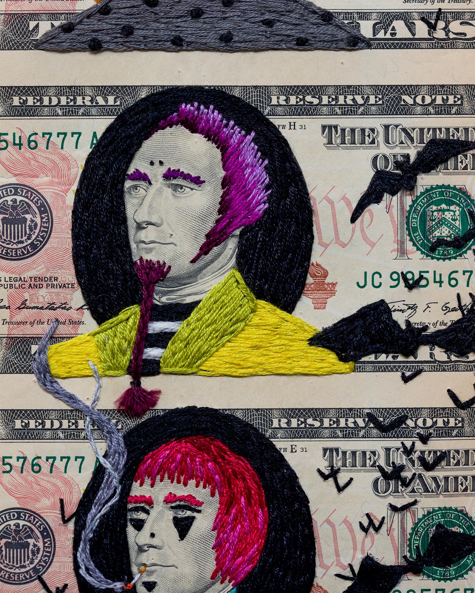 Hamilton Punks - Contemporary Mixed Media Art by Stacey Lee Webber