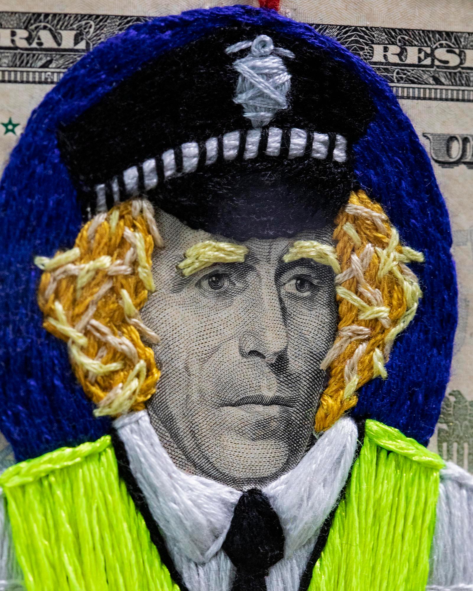 We The People: Jackson Cops & Robbers - Contemporary Mixed Media Art by Stacey Lee Webber