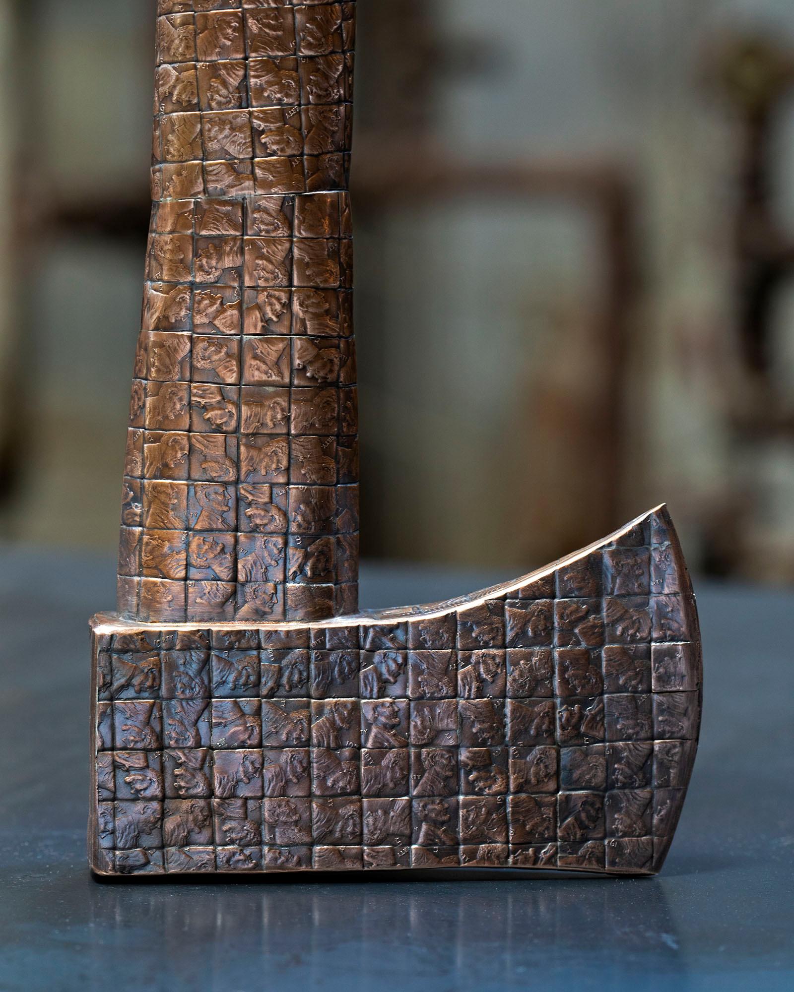 The Craftsman Series: Hatchet - Sculpture by Stacey Lee Webber