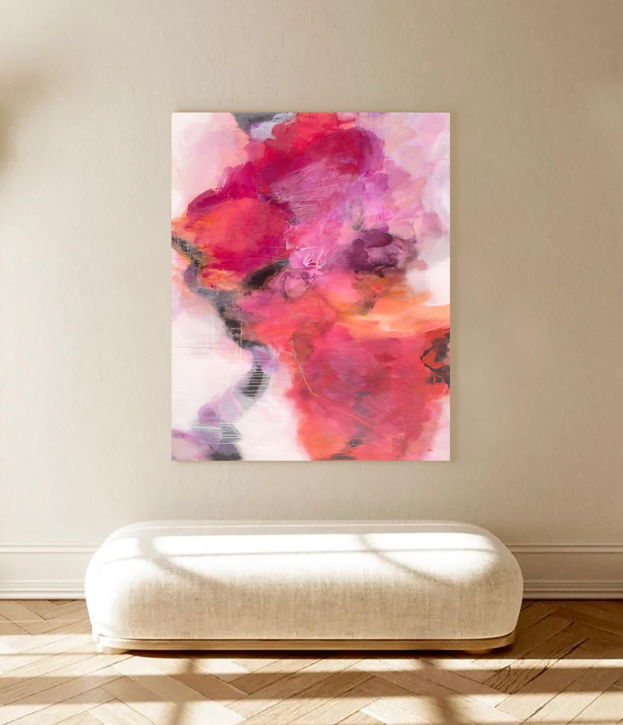 STILL THE ONE, Pintura Abstracta Original - Painting de Stacey Warnix