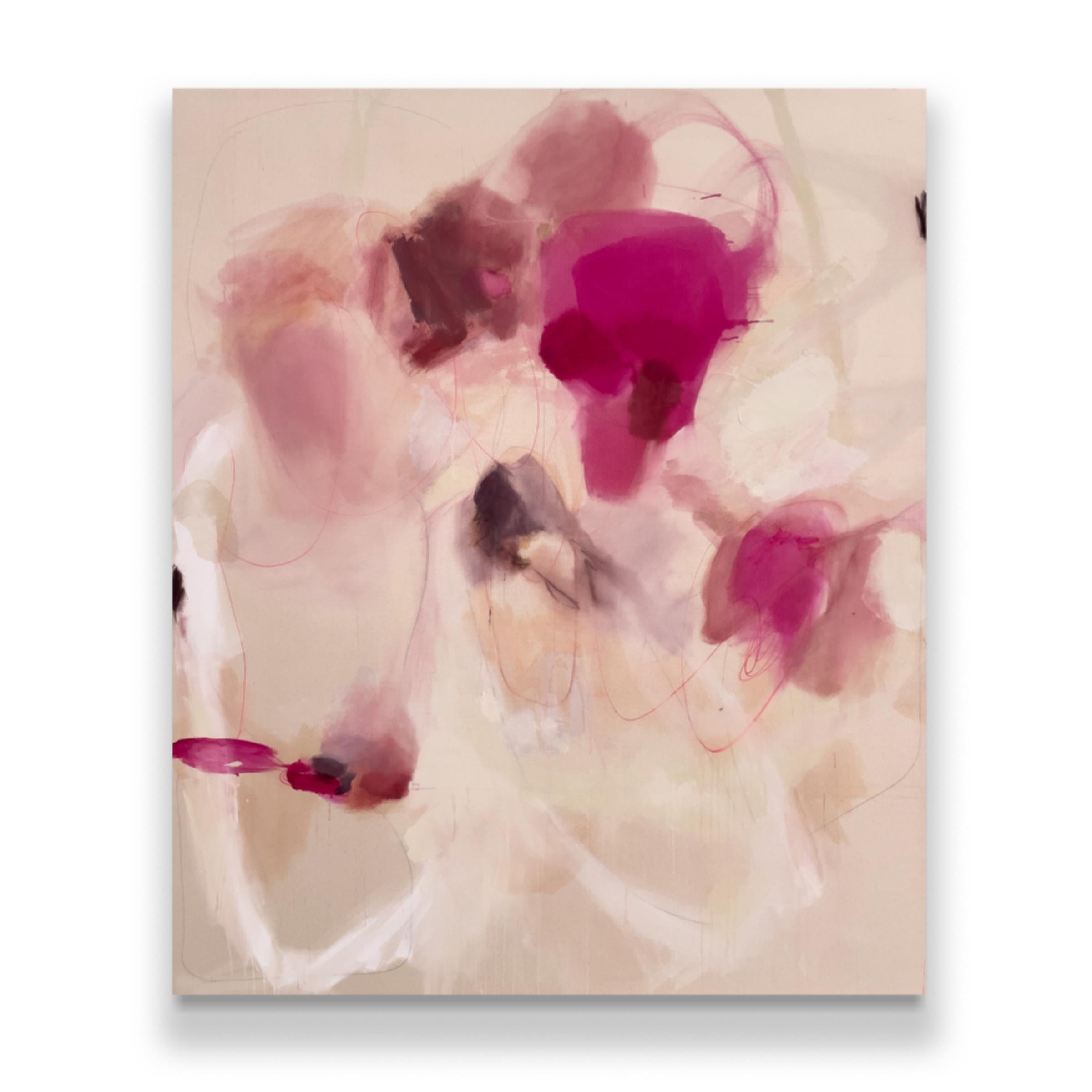 THE LOVE WE UNRAVEL, Original Abstraktes Originalgemälde (Abstrakter Expressionismus), Painting, von Stacey Warnix
