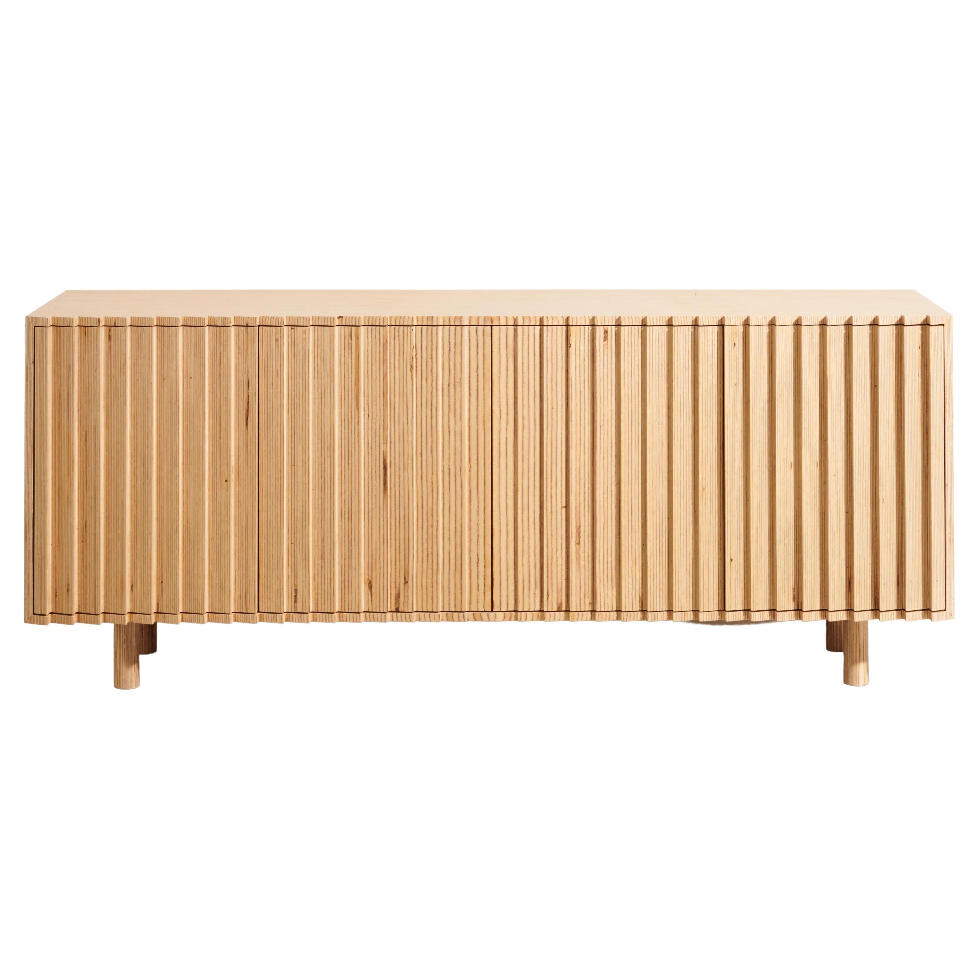 Stack Fresnel Credenza by Timbur, Represented by Tuleste Factory For Sale
