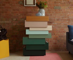 Stack H1080 8 Drawer Sage Palette Storage by Established & Sons