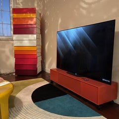 Stack H1780 13 Drawer Red Palette Storage by Established & Sons