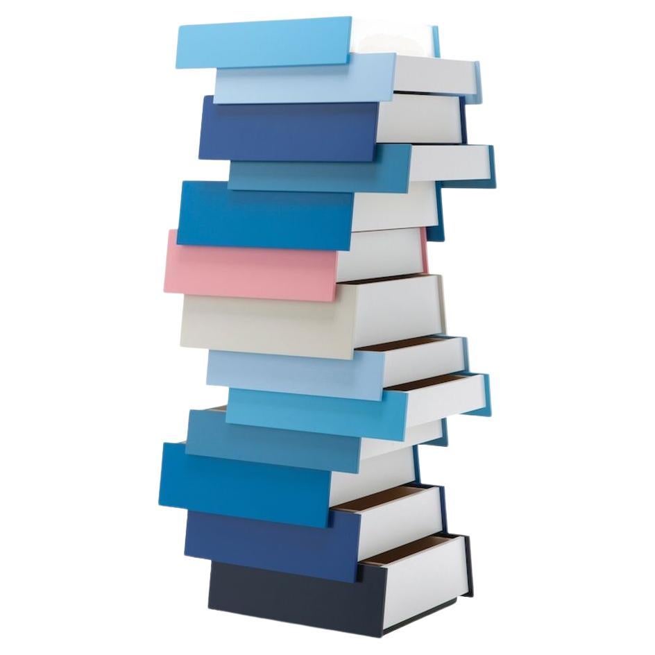 Stack H1780 13 DrawerSp, BluePalette, Established & Sons Raw Edges/ Shay Alkalay