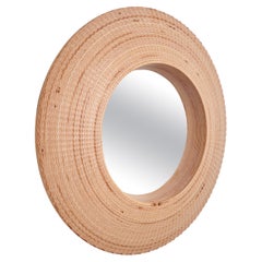 Stack Mirror #2 in Natural Finish, CNC'd Stacked Baltic Birch Plywood, by Timbur
