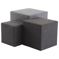 Pouf empilable personnalisé Fabriqué sur commande Poufs et ottomans de sièges en poufs 